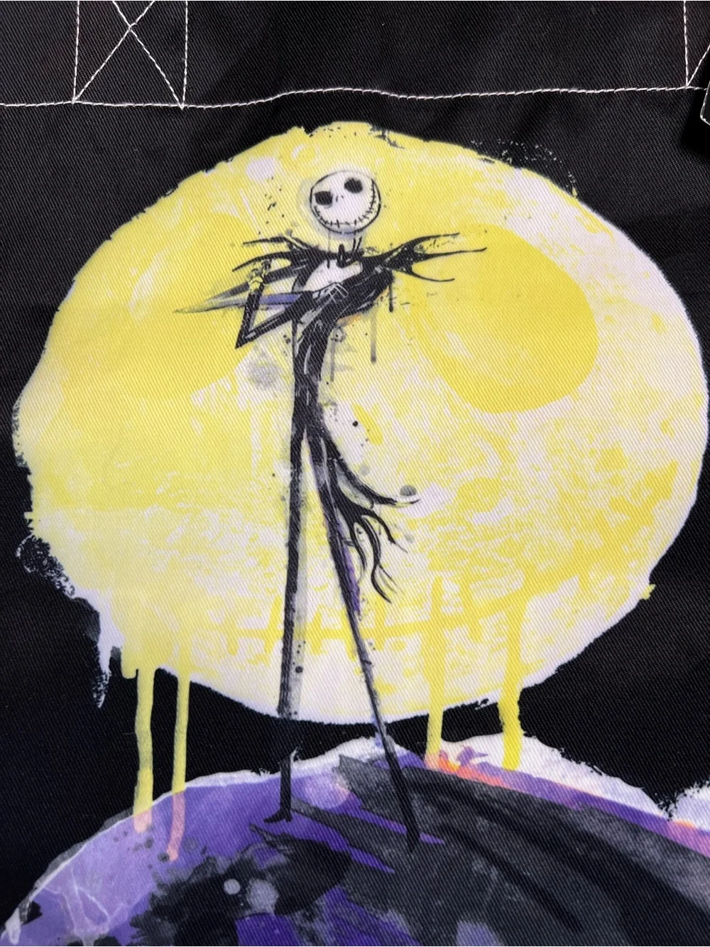 Tim Burton’s Nightmare Before Christmas Canvas Tote Bag is NWT